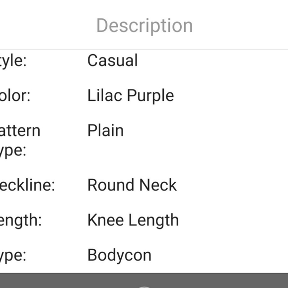 Bodycon dress lilac women's xs - Picture 12 of 14